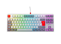 Xtrfy K4 TKL RGB Retro Edition Mechanisch Gaming Toetsenbord AZERTY Belgisch (punt) Layout