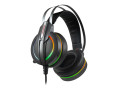 Rampage RM-K6 STARK 7.1 surround sound RGB Gaming Headset met USB aansluiting - Zwart