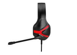 Rampage RM-X1 PYTHON PC Gaming Headset met 3.5mm jack aansluiting - Zwart/Rood