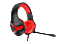 Rampage RM-X1 PYTHON PC Gaming Headset met 3.5mm jack aansluiting - Zwart/Rood