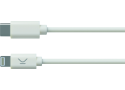 Ksix muurlader voor iphone met kabel usb type C naar lightning