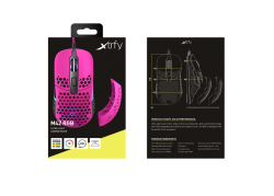 Xtrfy M42 RGB Gaming muis roze