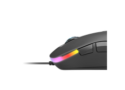 Xtrfy M1 RGB Gaming muis zwart