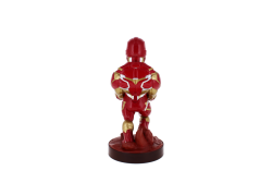 Cable Guy - IRON MAN (Evergreen) telefoon- game ontroller-houder met usb oplaadkabel 8 inch