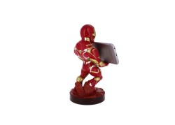 Cable Guy - IRON MAN (Evergreen) telefoon- game ontroller-houder met usb oplaadkabel 8 inch