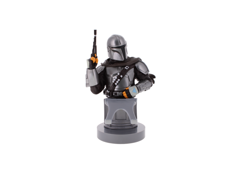 Cable Guy - THE MANDALORIAN telefoon- game ontroller-houder met usb oplaadkabel 8 inch