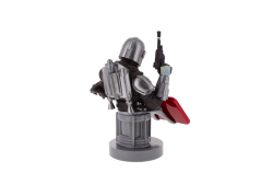 Cable Guy - THE MANDALORIAN telefoon- game ontroller-houder met usb oplaadkabel 8 inch