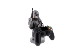 Cable Guy - THE MANDALORIAN telefoon- game ontroller-houder met usb oplaadkabel 8 inch