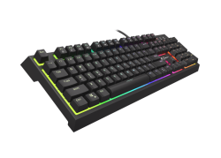 Genesis Thor 210 RGB Gaming Keyboard met Hybride mechanische toetsen Zwart