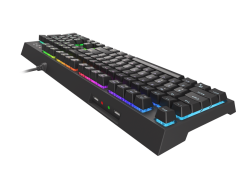 Genesis Thor 210 RGB Gaming Keyboard met Hybride mechanische toetsen Zwart