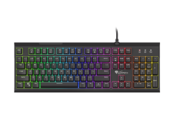 Genesis Thor 210 RGB Gaming Keyboard met Hybride mechanische toetsen Zwart