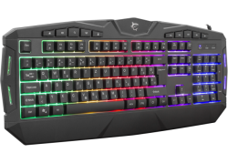 White Shark KIOWA GK-2021 Gaming toetsenbord met LED verlichting US Layout - Zwart