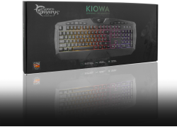 White Shark KIOWA GK-2021 Gaming toetsenbord met LED verlichting US Layout - Zwart