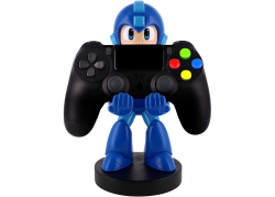 Cable Guy Mega Man telefoon- en game controller houder met usb oplaadkabel