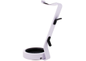 Cable Guy - Headset stand met 2 usb poorten en verlichting - Wit