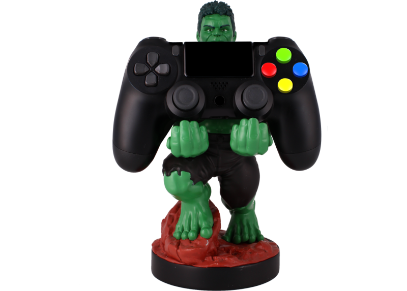 Cable Guy - The Hulk telefoonhouder - game controller stand met usb oplaadkabel