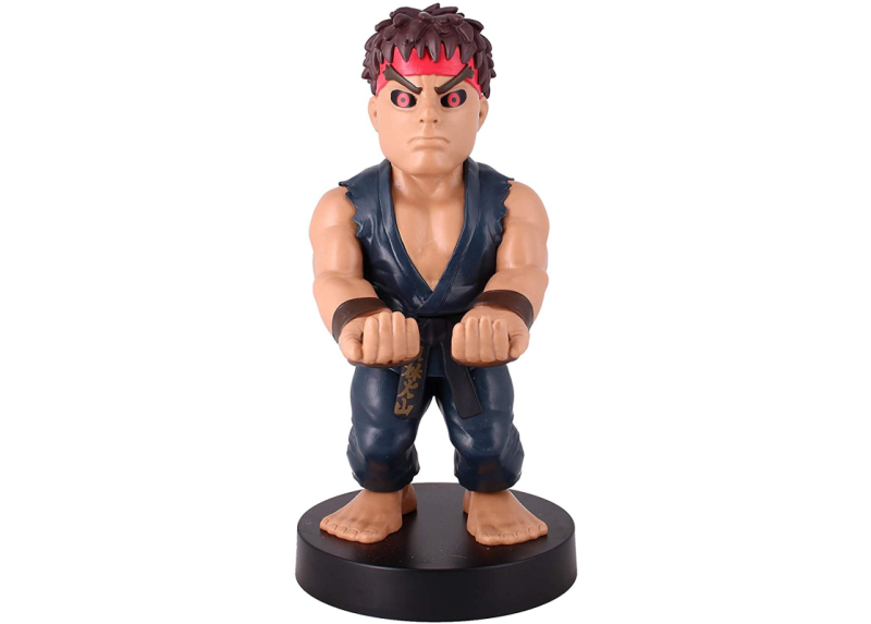 Cable Guy Evil Ryu (Street Fighter V) telefoon- en game controller houder met usb oplaadkabel