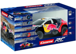 Carrera Peugeot 08 Dakar 16 Red Bull Bestuurbare RC auto