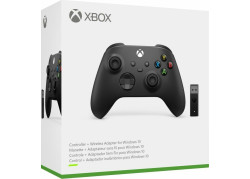 Microsoft Xbox Series X Wireless Controller + Adapter for Windows 10 (XSX)