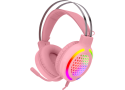 Snopy SN-GX82 Pinky PC Gaming Headset LED Roze