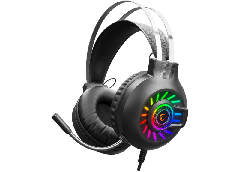 Rampage Zengibar PC Gaming Headset RGB USB 7.1 Virtual Surround - RM-K44