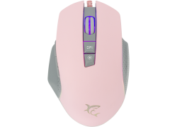 White Shark gaming muis Gareth 6400 dpi - roze