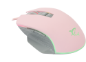 White Shark gaming muis Gareth 6400 dpi - roze