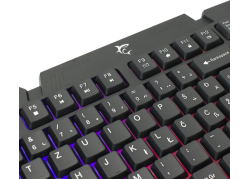 White Shark Dakota gaming keyboard met verlichting - US layout