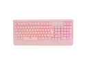 White Shark Mikasa gaming keyboard - roze -met verlichting