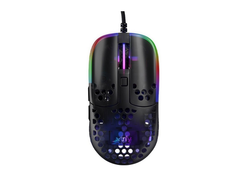 MZ1 RGB gaming muis Zy- s rail - Rocket Jump Ninja