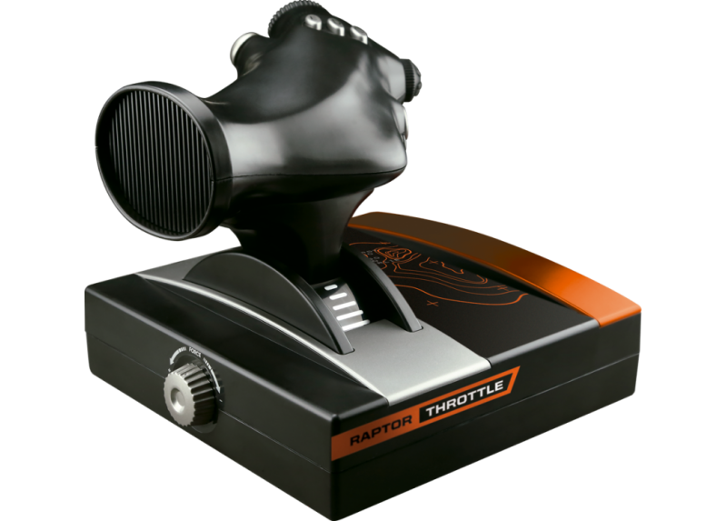 FR-TEC Raptor flight stick Throttle voor PC vluchtsimulatie Games