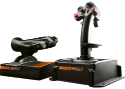 Raptor Mach 1 Joystick en Throttle combo voor PC vluchtsimulatie Games