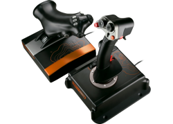 Raptor Mach 1 Joystick en Throttle combo voor PC vluchtsimulatie Games