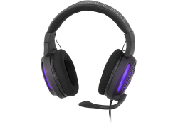 Millenium MH2 Advanced USB Gaming Headset voor de PC / MAC / PS4 met paarse LED verlichting