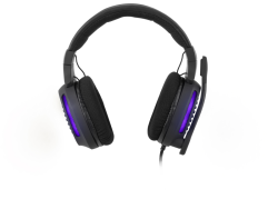 Millenium MH2 Advanced USB Gaming Headset voor de PC / MAC / PS4 met paarse LED verlichting