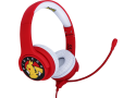 Pokemon Pikachu Kinder Headset met Microfoon - Rood