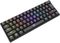 White Shark SHINOBI GK-2022 TKL Gaming toetsenbord met LED verlichting en Outemu Rode mechanische switches US Layout - Zwart