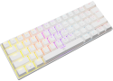 White Shark SHINOBI GK-2022 TKL Gaming toetsenbord met LED verlichting en Outemu Rode mechanische switches US Layout Wit