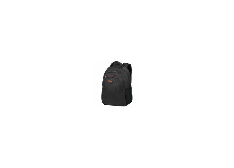 American Tourister AT Work rugzak 15.6 inch, zwart/oranje