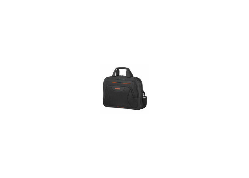 American Tourister At Work schoudertas 15.6 inch, zwart/oranje