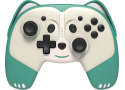 Freaks and Geeks Switch Compatible Draadloze Controller Panda voor kids - Groen