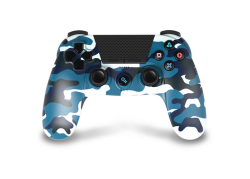 Under control Bluetooth Controller geschikt voor PS4 - Urban Blue Camo