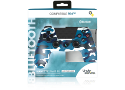 Under control Bluetooth Controller geschikt voor PS4 - Urban Blue Camo