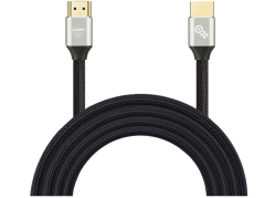 Under Control Playstation 5 gevlochten 2.1 hdmi kabel - 2 meter - Zwart