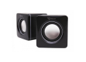 Sbox SP-02 USB speakers zwart/zilver