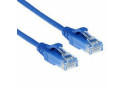 ACT Blauwe 7 meter LSZH U/UTP CAT6 datacenter slimline patchkabel snagless met RJ45 connectoren