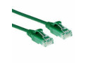 ACT Groene 7 meter LSZH U/UTP CAT6 datacenter slimline patchkabel snagless met RJ45 connectoren