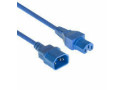 ACT Netsnoer C14 - C15 blauw 1,2 m