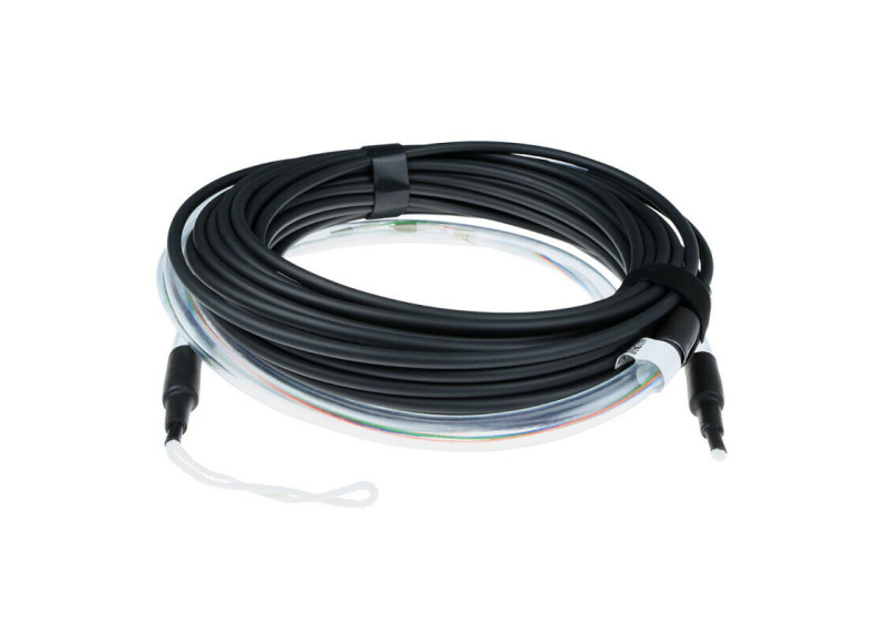 ACT 110 meter Multimode 50/125 OM4 indoor/outdoor kabel 4 voudig met LC connectoren