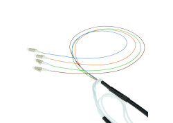 ACT 110 meter Multimode 50/125 OM4 indoor/outdoor kabel 4 voudig met LC connectoren